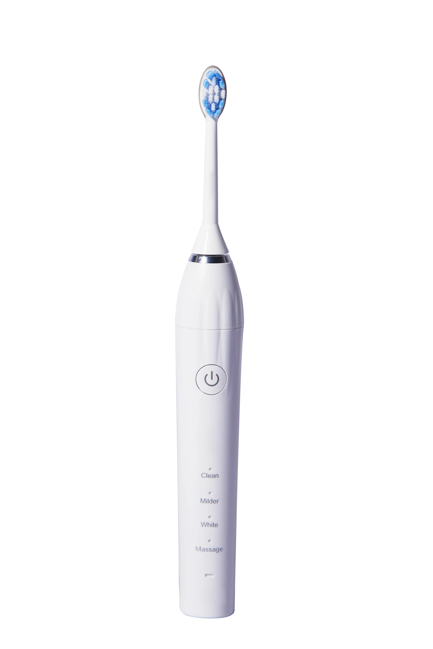 USB Rechargeable Ultrasonic Electric Toothbrush Adults Portable Travel Sonic Toothbrush 2 Brush Heads 4 Waterproof Replacement