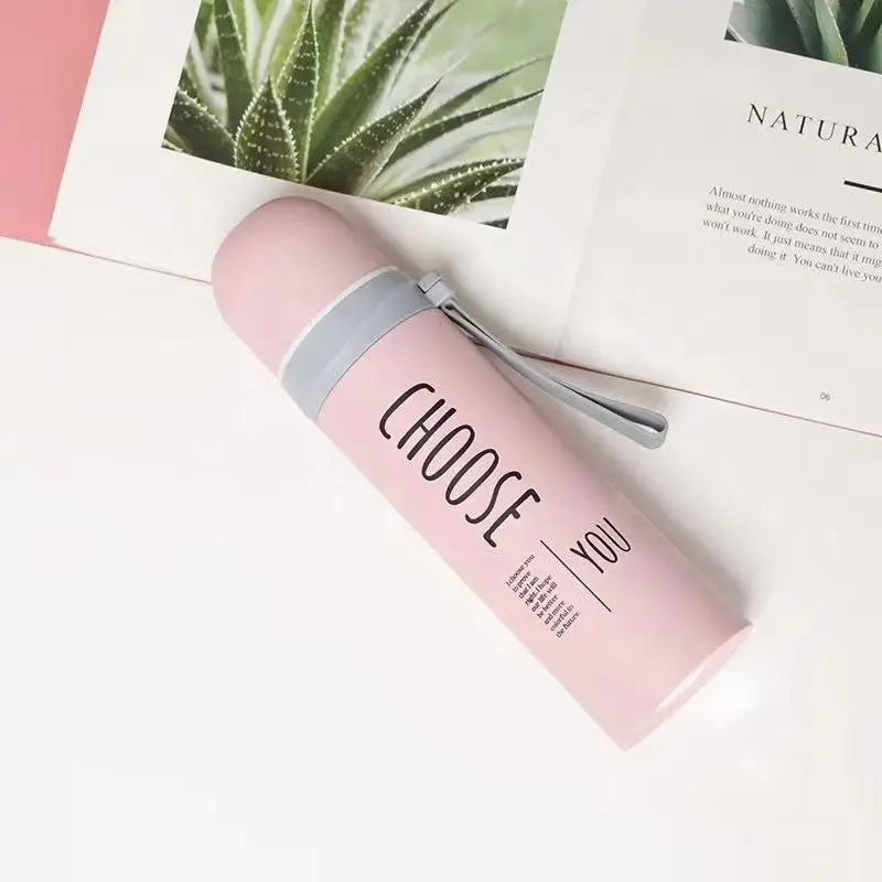 Wholesale 450ml Stainless Steel Sport Water Bottle Eco-Friendly Classic Design Thermal Insulation 0-6 Hours Lid for Giveaways