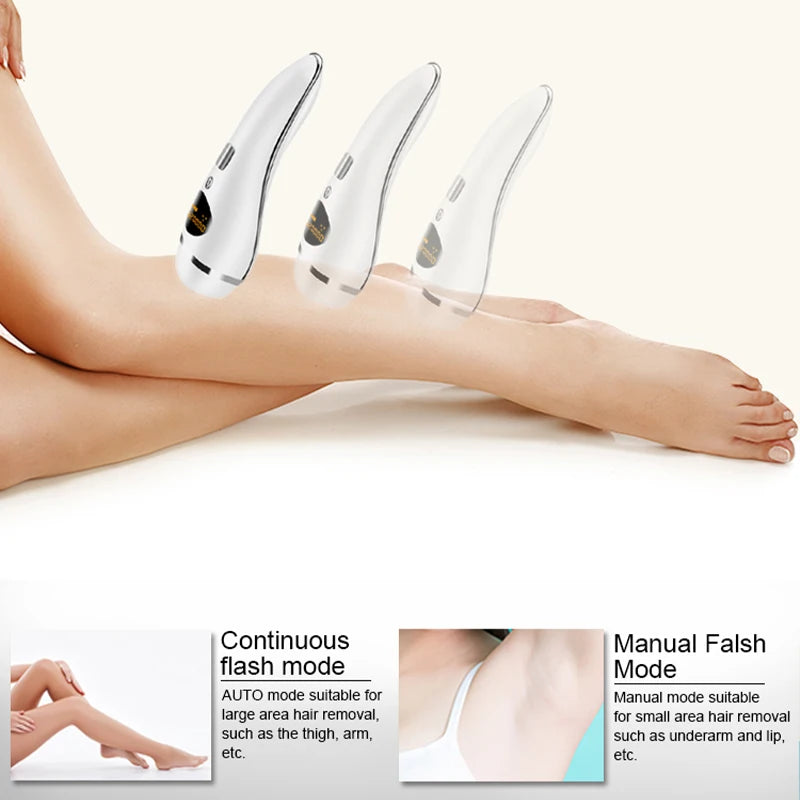 IPL Epilator Permanent Laser Hair Removal LCD Display 999999 Pulses Depilador a Laser Bikini Depilador