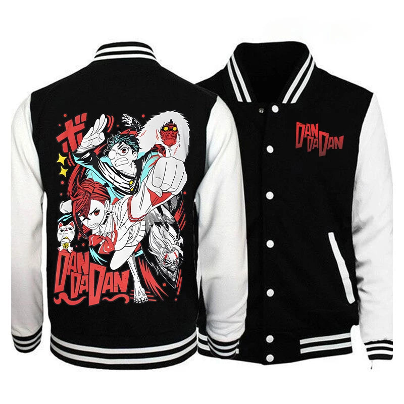 Dandadan Okarun Fashion Streetwear Jacket Men Women New Coats and Jackets Japanese Manga Anime Lovers Adult Clothing Outerwears