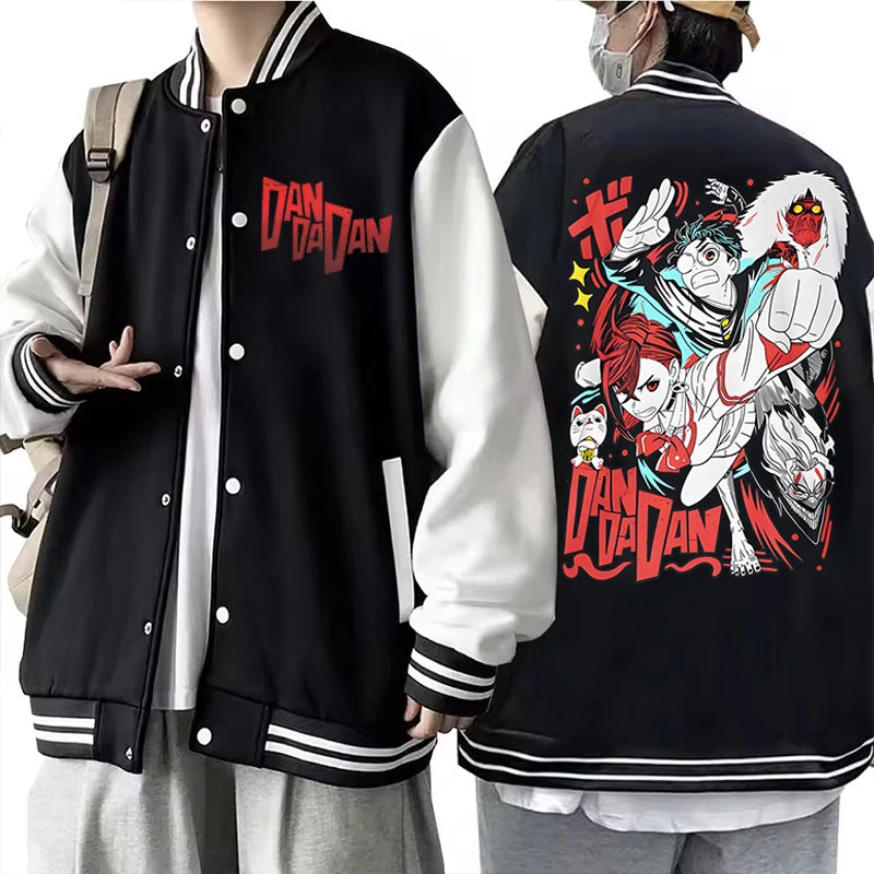 Dandadan Okarun Fashion Streetwear Jacket Men Women New Coats and Jackets Japanese Manga Anime Lovers Adult Clothing Outerwears