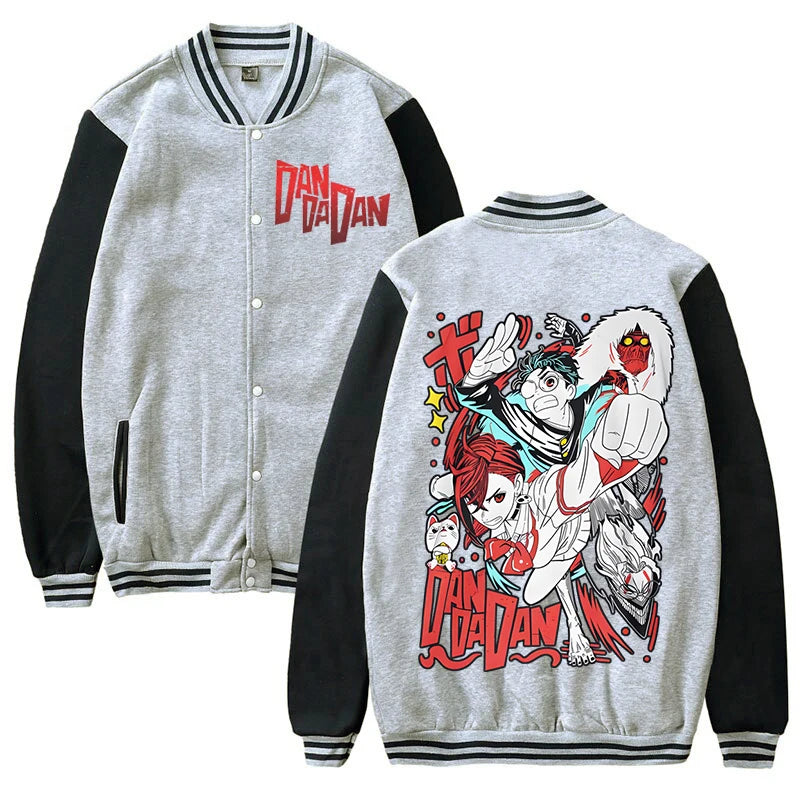 Dandadan Okarun Fashion Streetwear Jacket Men Women New Coats and Jackets Japanese Manga Anime Lovers Adult Clothing Outerwears