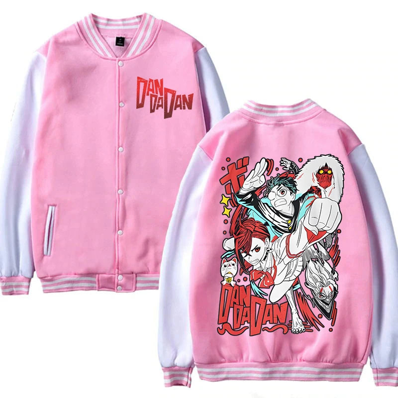 Dandadan Okarun Fashion Streetwear Jacket Men Women New Coats and Jackets Japanese Manga Anime Lovers Adult Clothing Outerwears