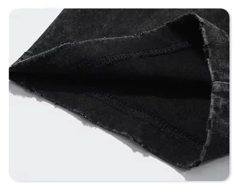 2025 Hot Anime Arcane Jinx T Shirt Hip Hop Washed Cotton T-Shirt Men Women Tops Oversized Streetwear Summer Tops Tees Clothing