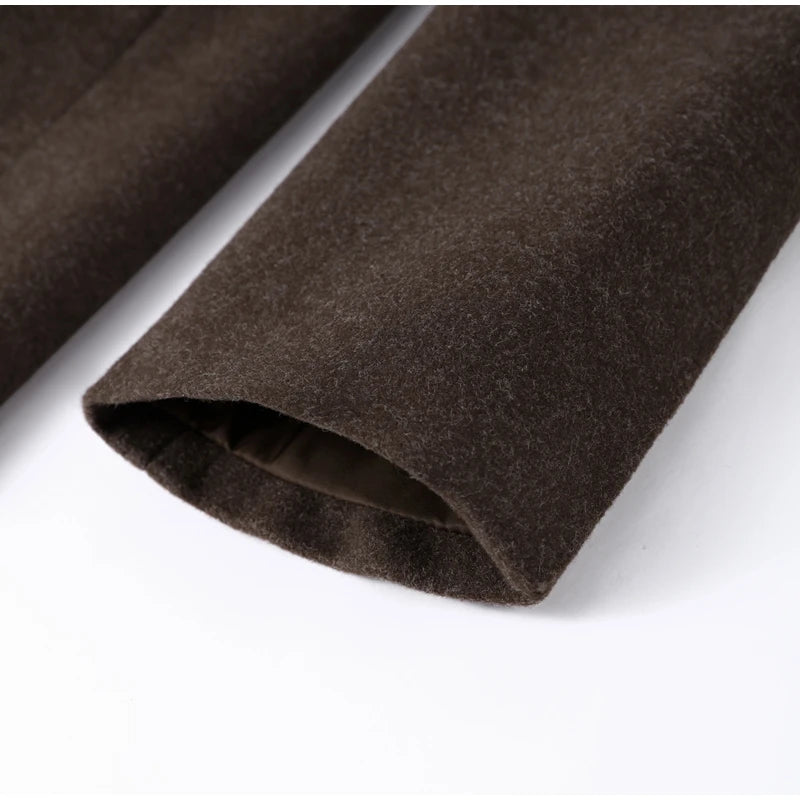 Fashion Women's Tassel Solid Blazer Jacket Lapel Full Sleeve Casual Coat 2026 Spring Autumn Lady Elegant Street Lady Outwear New