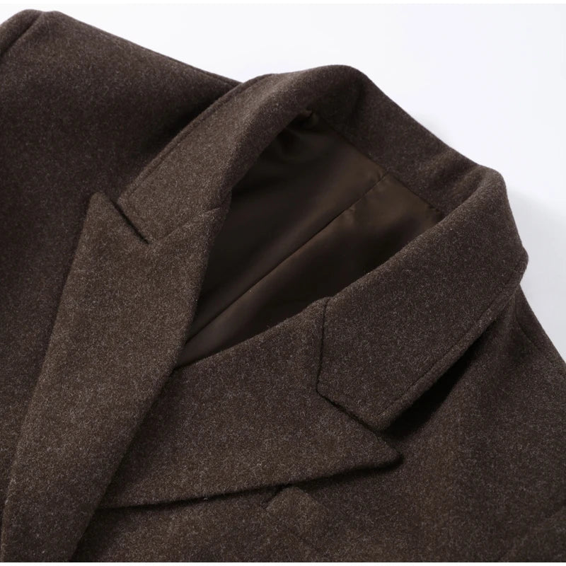 Fashion Women's Tassel Solid Blazer Jacket Lapel Full Sleeve Casual Coat 2026 Spring Autumn Lady Elegant Street Lady Outwear New