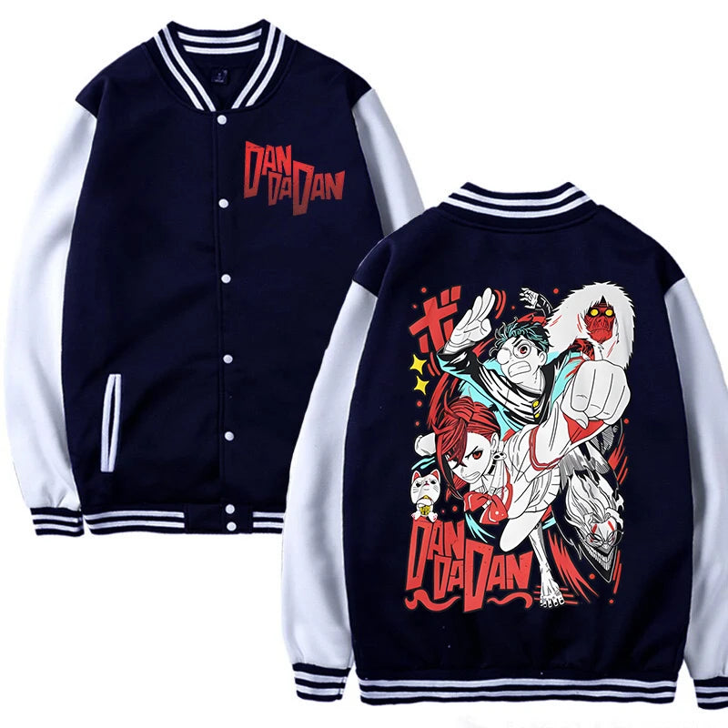 Dandadan Okarun Fashion Streetwear Jacket Men Women New Coats and Jackets Japanese Manga Anime Lovers Adult Clothing Outerwears