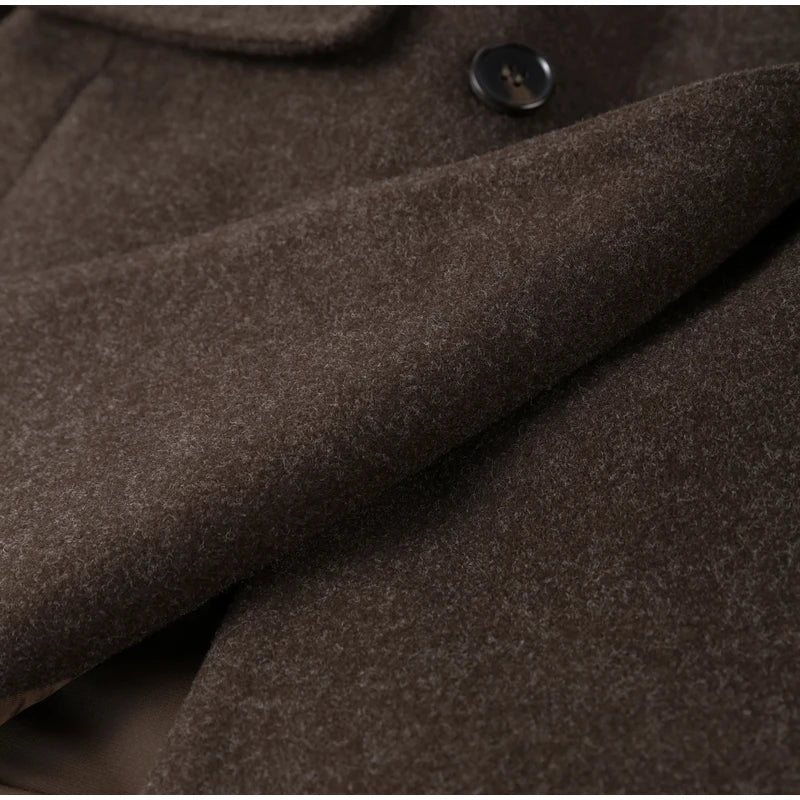 Fashion Women's Tassel Solid Blazer Jacket Lapel Full Sleeve Casual Coat 2026 Spring Autumn Lady Elegant Street Lady Outwear New